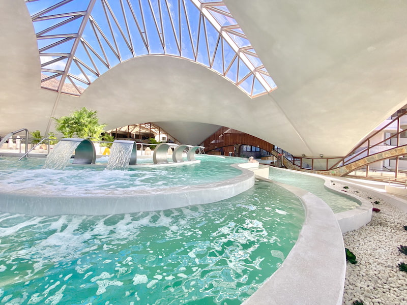 Instalaciones del centro de talasoterapia de Gloria Palace San Agustín