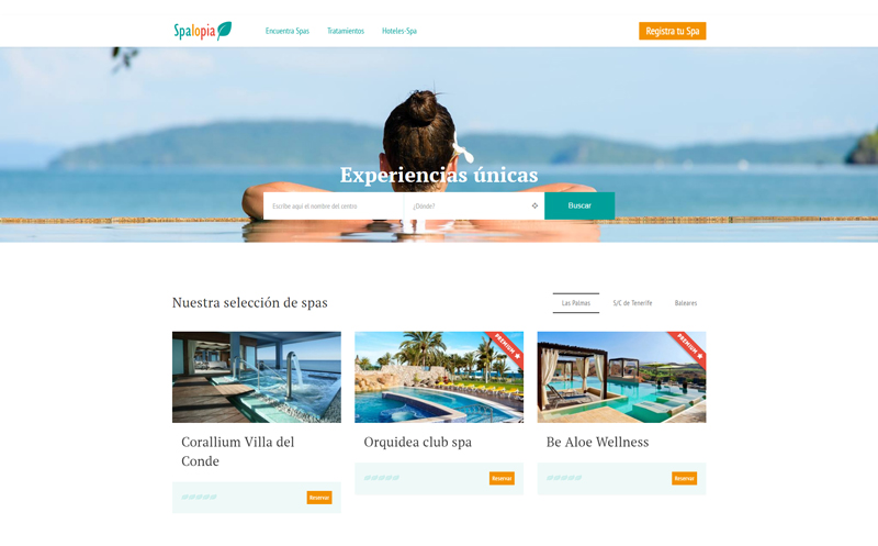 Spalopia.com: el marketplace de las reservas de spas