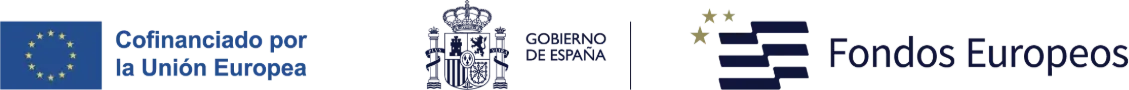 Cofinanciado por la Unión Europea, Gobierno de España y Fondos Europeos