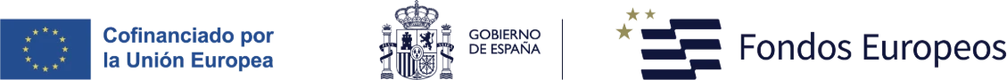 Cofinanciado por la Unión Europea, Gobierno de España y Fondos Europeos